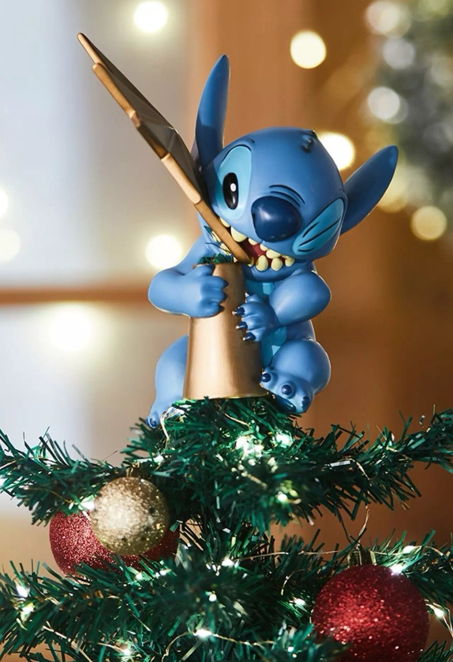 disney stitch tree topper new in box