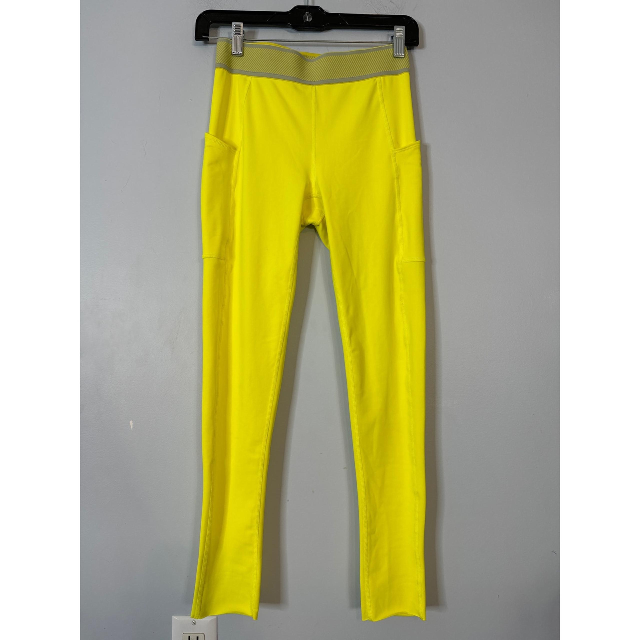 Free People Women's Movement Running Leggings Activewear Yellow Size Small