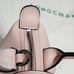 Mini Le Pliage Cuir Pink Leather Top Handle Bag