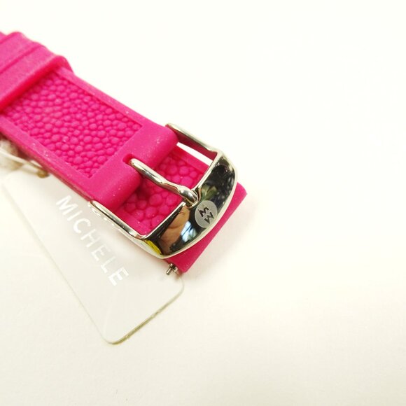 michele watch pink band