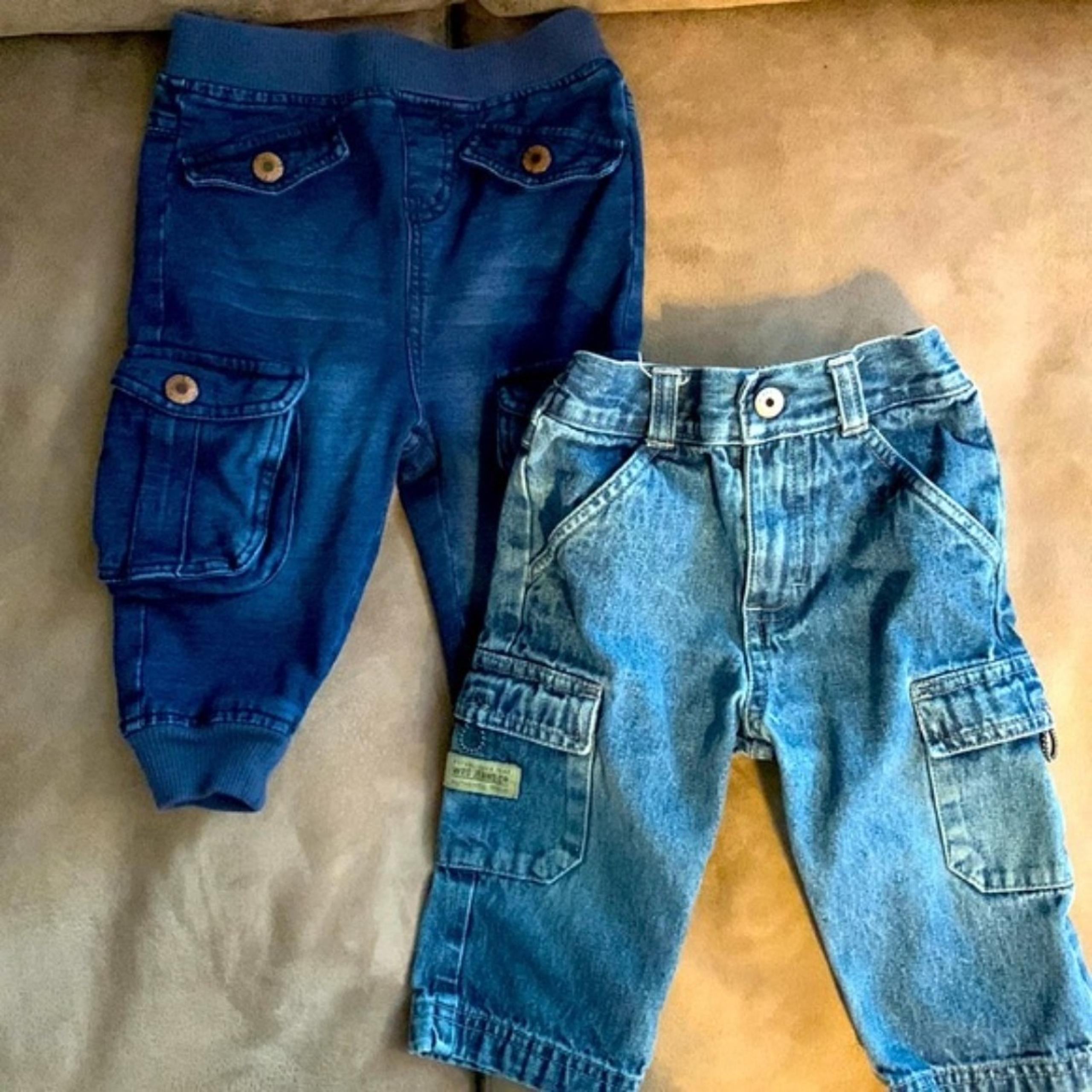 WRANGLER/ TRULY SCRUMPTIOUS (Heidi Klum) PANTS- size 12 months