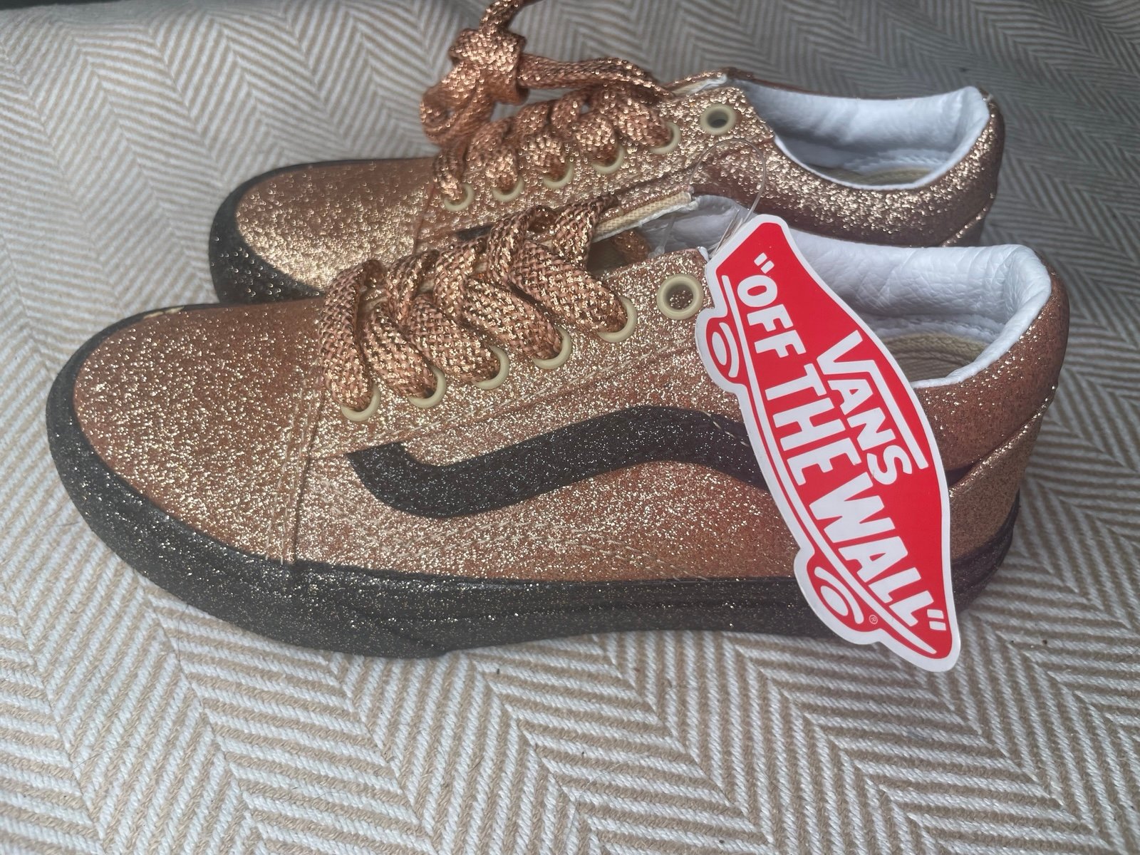 Vans party glitter sz 1.5