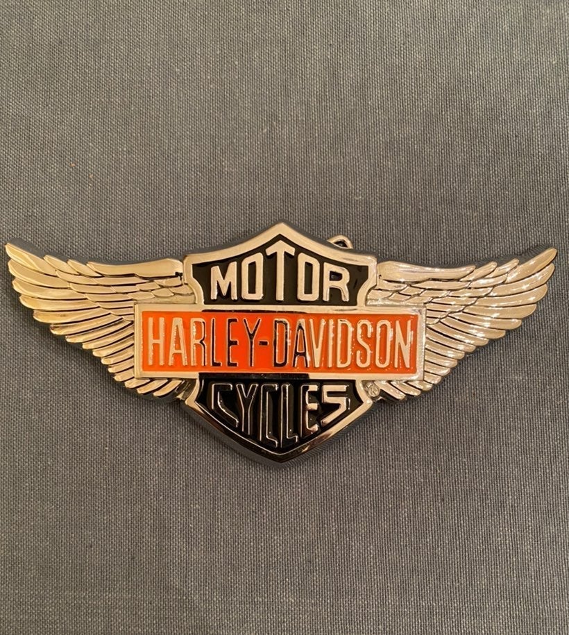 Harley Davidson BRAND NEW Chrome Wings buckle