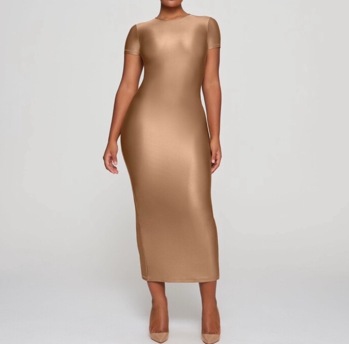 SKIMS Shine Dress NWT