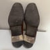 Mens Genuine Shiny Leather Oxford Strap Brown Shoes US 9.5 Lot Of 2