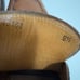 Mens Genuine Shiny Leather Oxford Strap Brown Shoes US 9.5 Lot Of 2