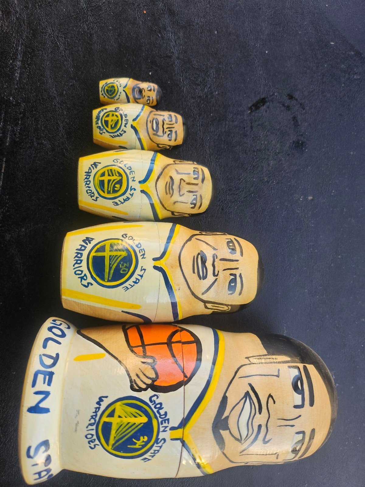 Golden State Warriors Nesting Dolls