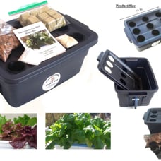 HYDROPONIC GROW KIT SYSTEM KRATKY METHOD INDOOR/OUTDOOR HYDRO GROW BOX