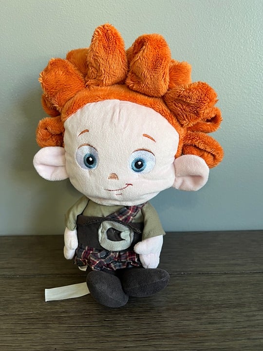 Disney Store Pixar's Brave Merida's Triplets Brother Bear Reversible Plush