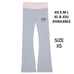 VS PINK GREY & PINK TULIP BUTTERFLY LOGO FLARE LEGGINGS NEW RELEASE! EXTRA SMALL