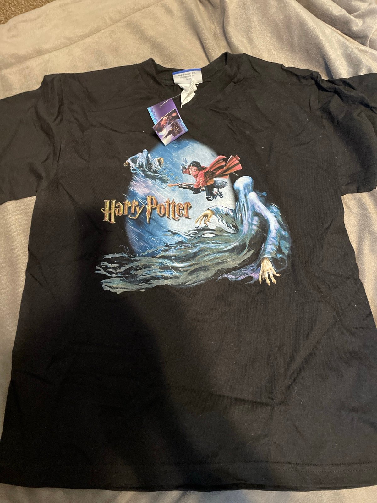 Harry Potter and the Prisoner of Azkaban Dementor T-Shirt 2004 SMALL NWT