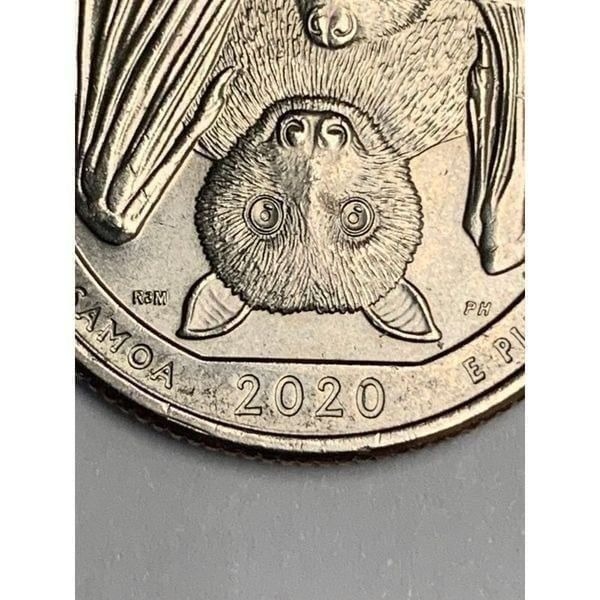 2020 P American Samoa Bat Park Quarter
