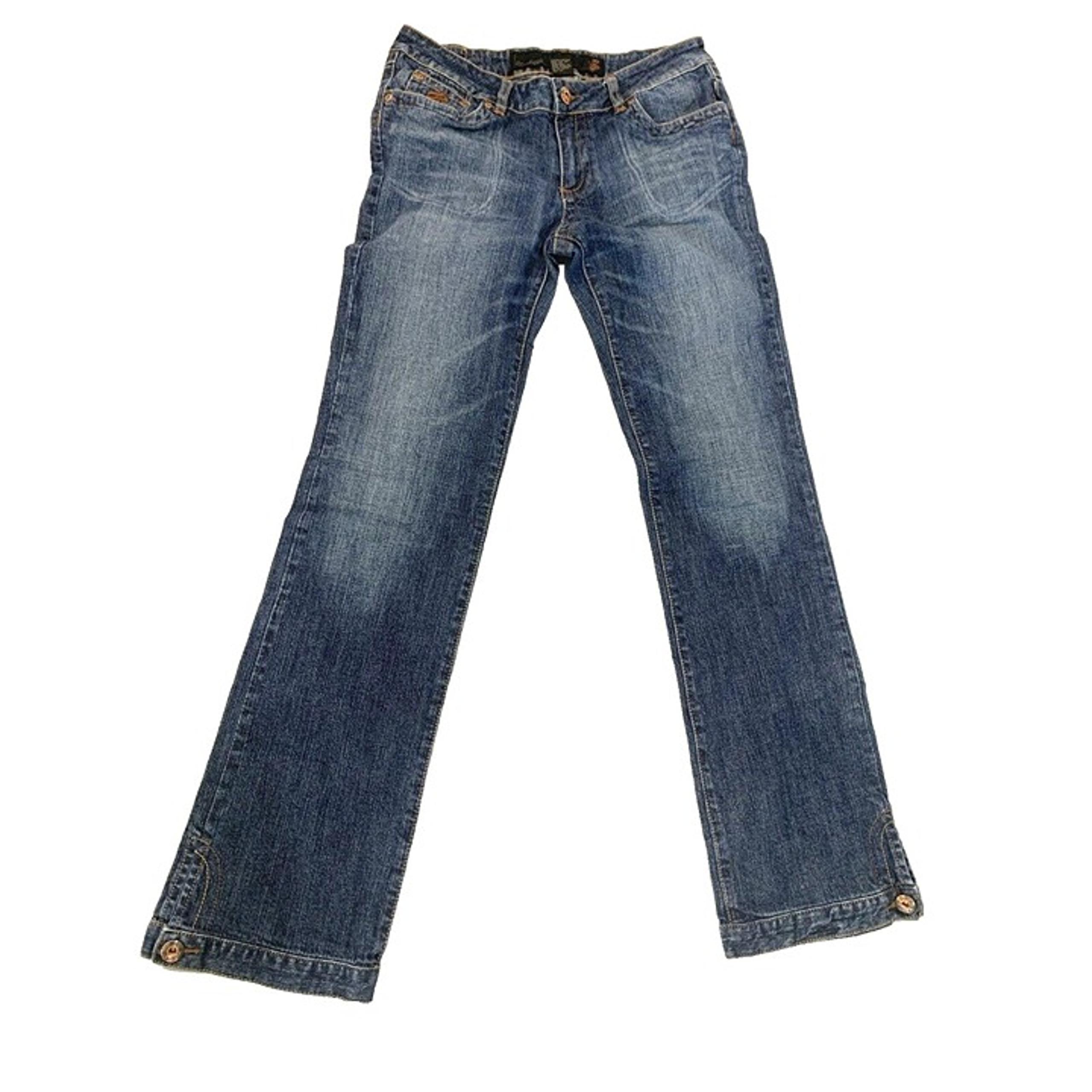 Rocawear Women Jeans Size 7/8 Bootcut Stretch Denim