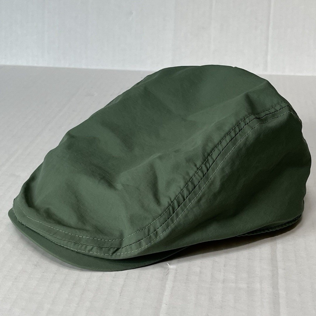 Boston Scally Co The Repel Single Panel Newsboy Hat Mens Driver Cap OD Green S