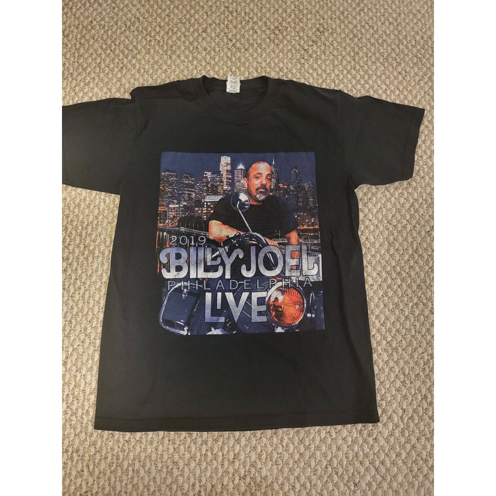 Billy Joel Live Philadelphia Tour 2019 Mens/adult Size Large