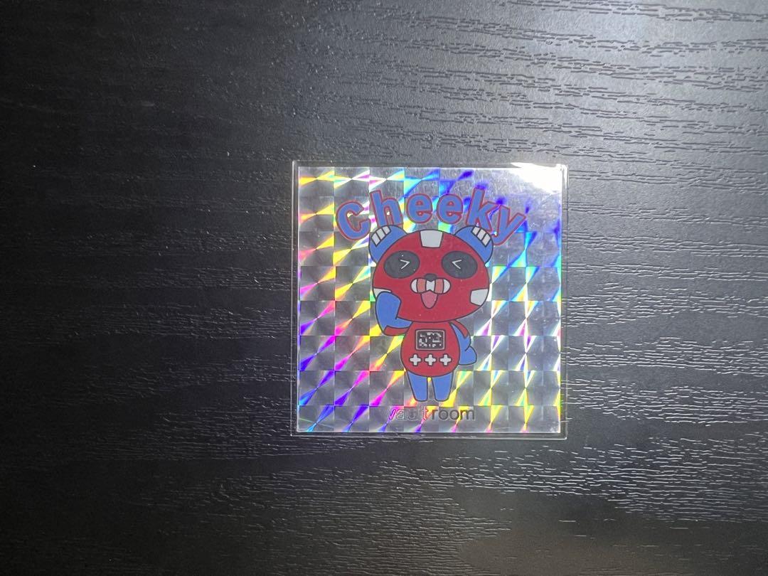 【Super Rare】 vaultroom cheeky holographic sticker.
