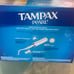 Tampax Pearl Tampons Ultra Absorbency With Leakguard Braid, Unscented, 45Count