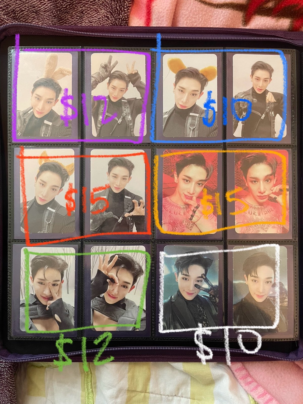 Wonho Obsession POB Set