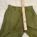 NWOT Zara Wide Leg Pull On Pants Linen blend women’s S Green pockets relaxed zip