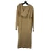 Free People FP Beach Sweater Midi Dress S Small Beige Tan NEW Hoodie