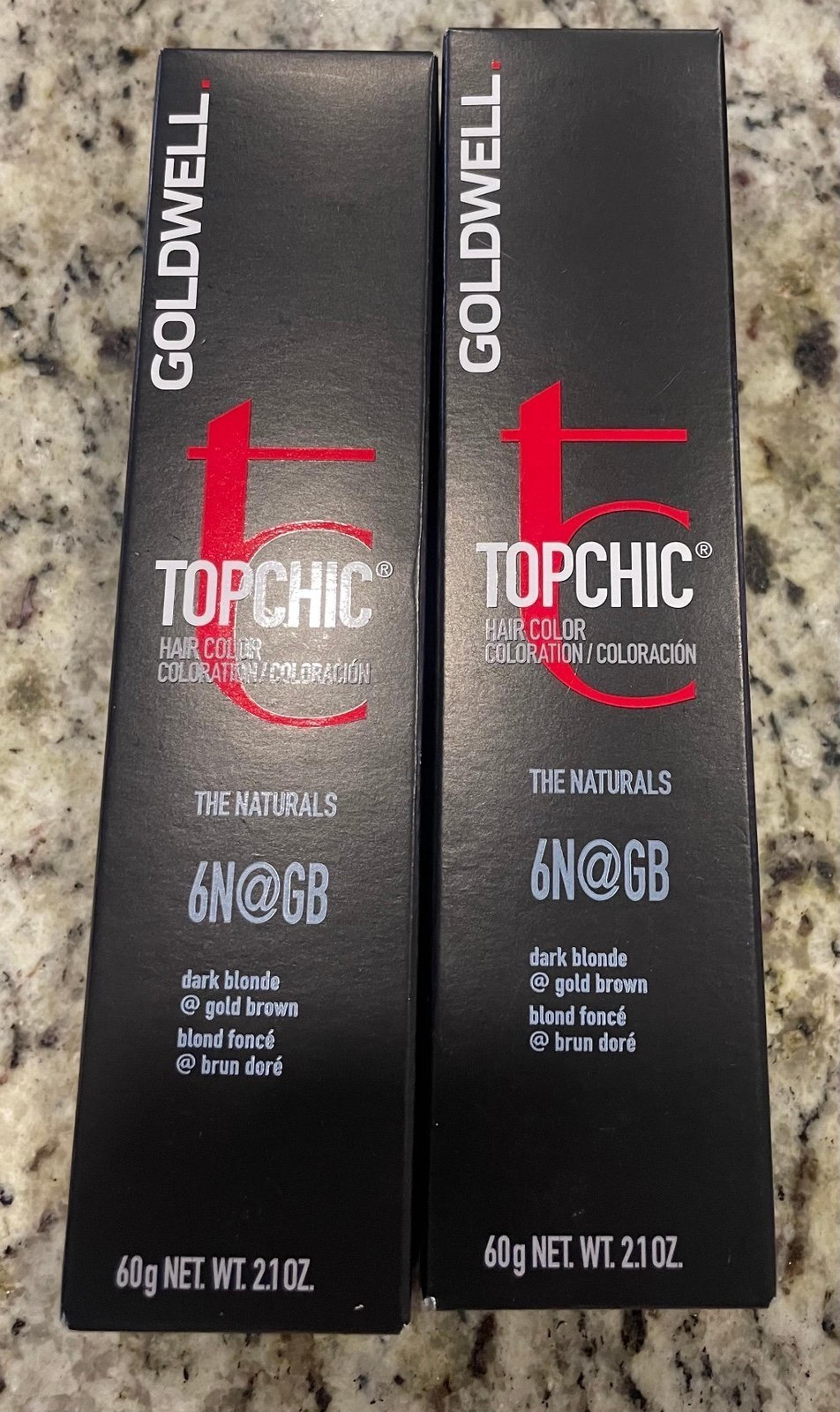 Goldwell Haircolor - Dark Brown @ Goden Brown - 6N@GB - (2pack)