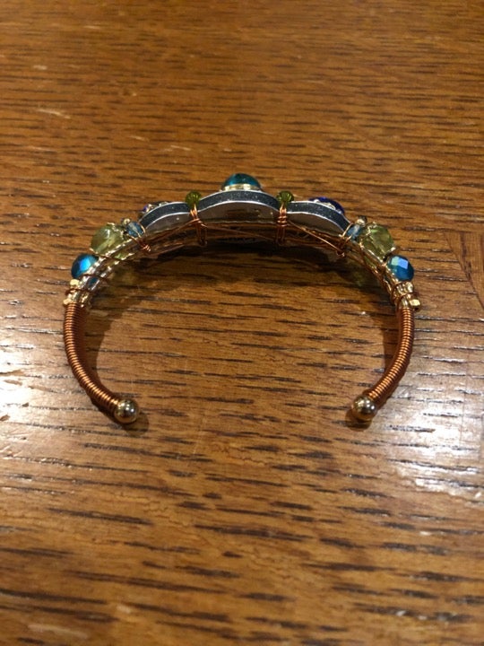 Lizcuff in Ocean Blue Bracelet