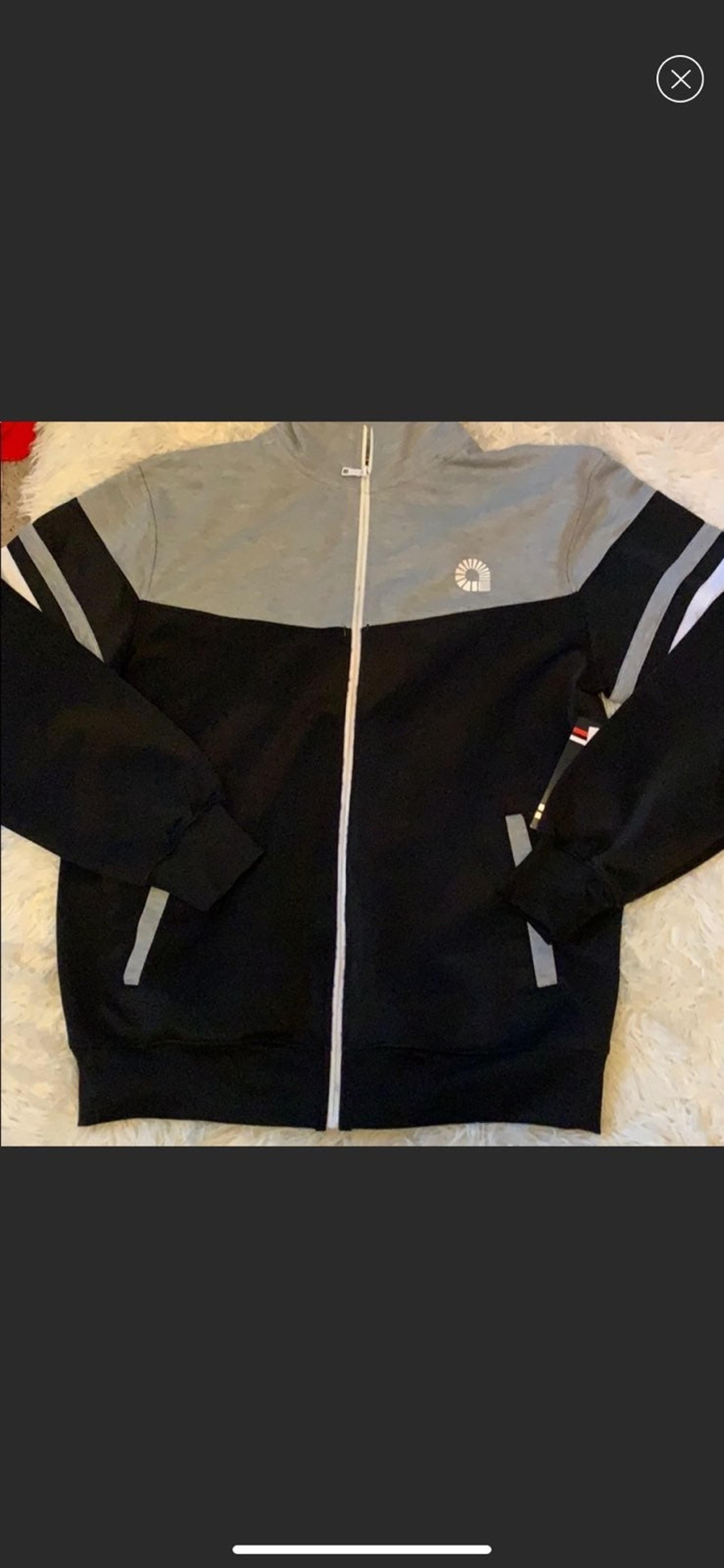 Men's new akademiks full zip jacket