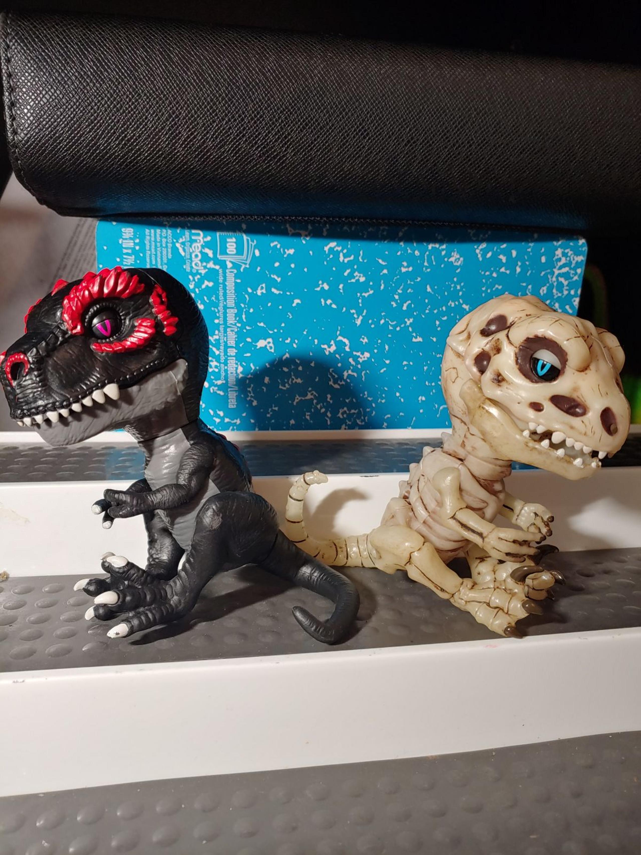 2 WowWee interactive animated dinosaurs