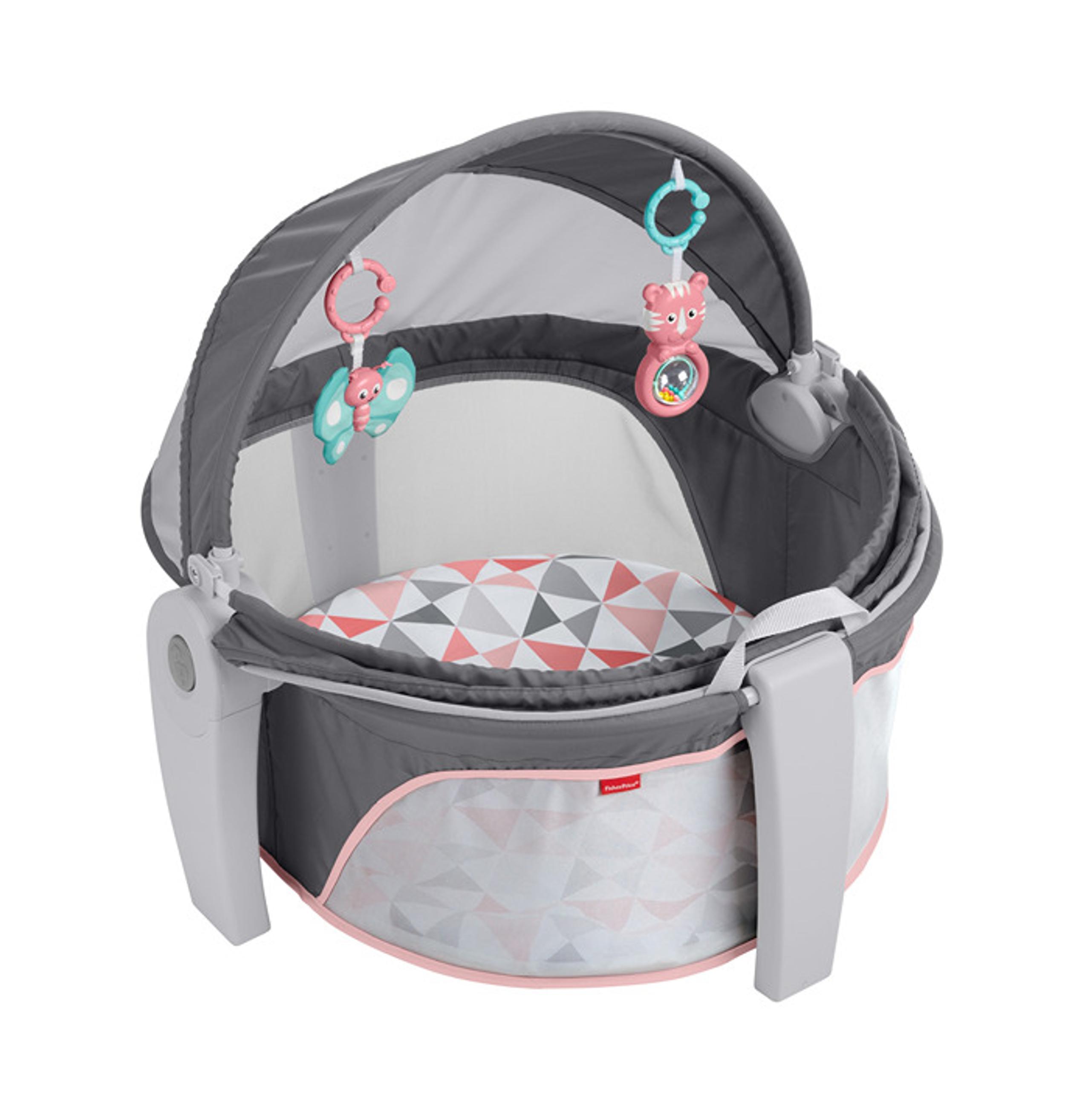 Fisher-Price On-The-Go Baby Dome, Rosy Windmill, FVC25