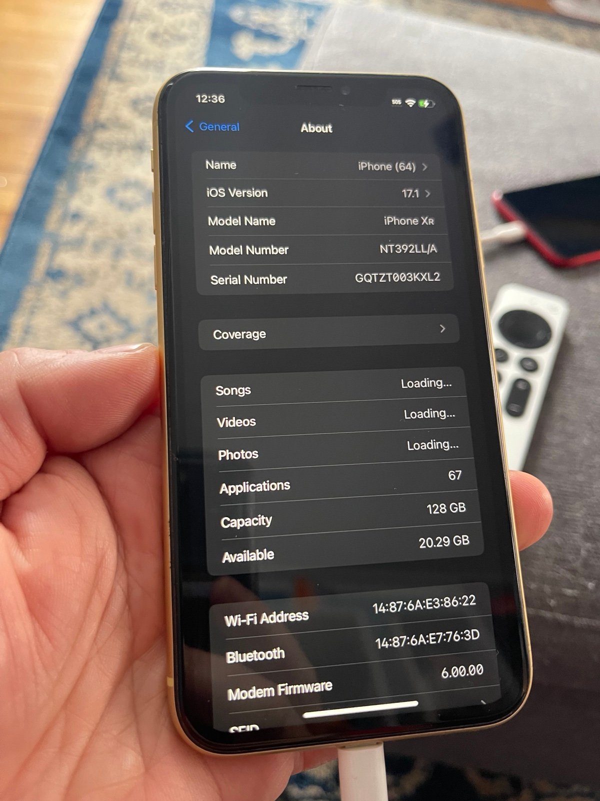 Apple iPhone XR 128 GB in Yellow
