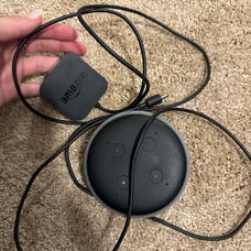 A grey small ALEXA