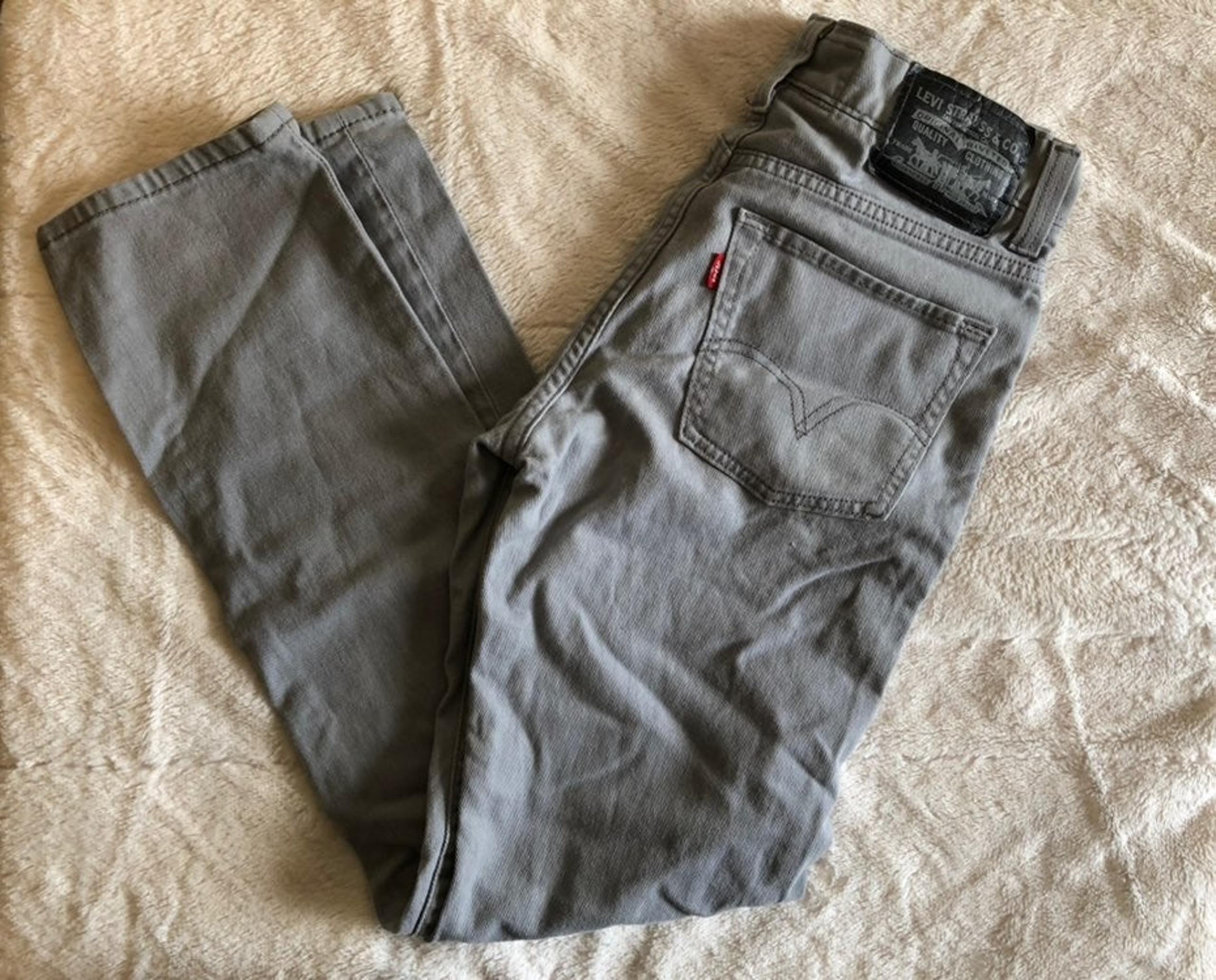 Men’s Grey Levi Skinny Jeans 30x30