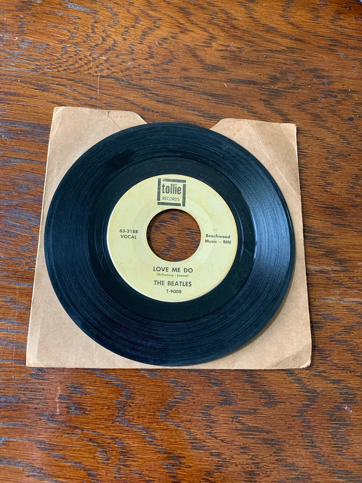 Beatles Love Me Do 45 Vinyl