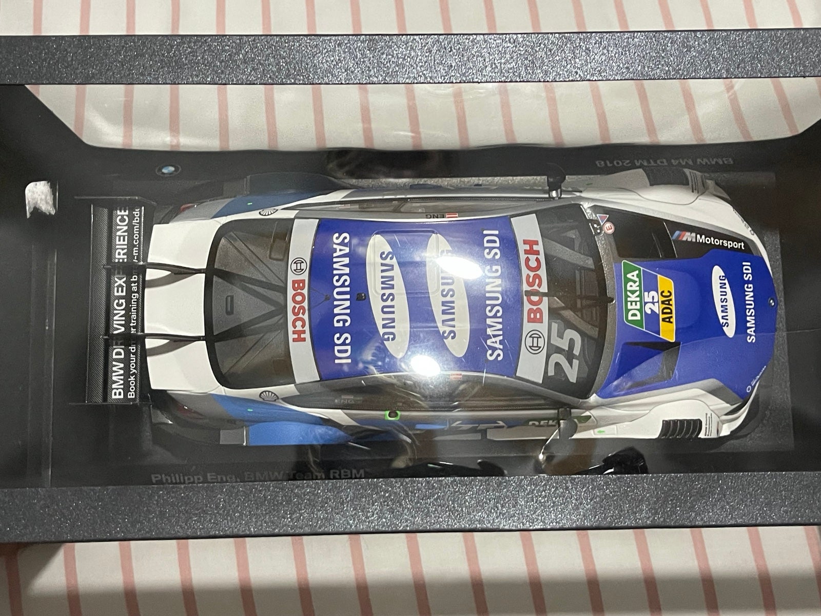 BMW M4 DTM 2018, Philipp Eng, BMW Team RBM 1:18 Model Vehicles