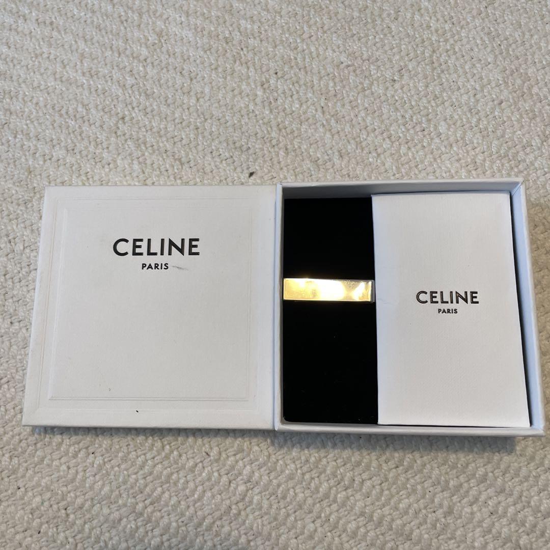 CELINE Silver Tie Clip