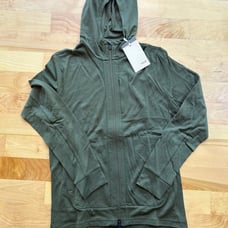ICEBREAKER Quantum III Full Zip Hoodie Loden Mens Size L