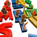 Vtg 1988 Playskool Sesame Street Alphabet Roadway 100% Complete *See Description