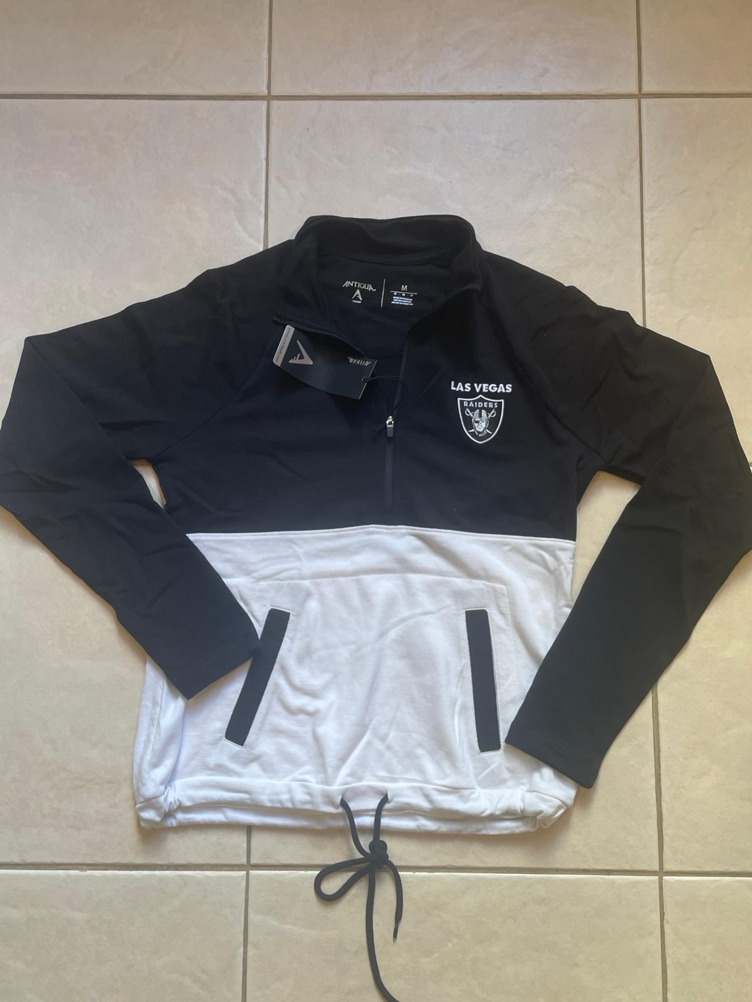 Las Vegas Raiders Long Sleeve Lightweight 1/4 Zip Pullover