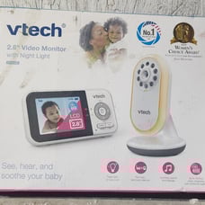 Like New: opened not even used Tech 2.8 video monitor with night light