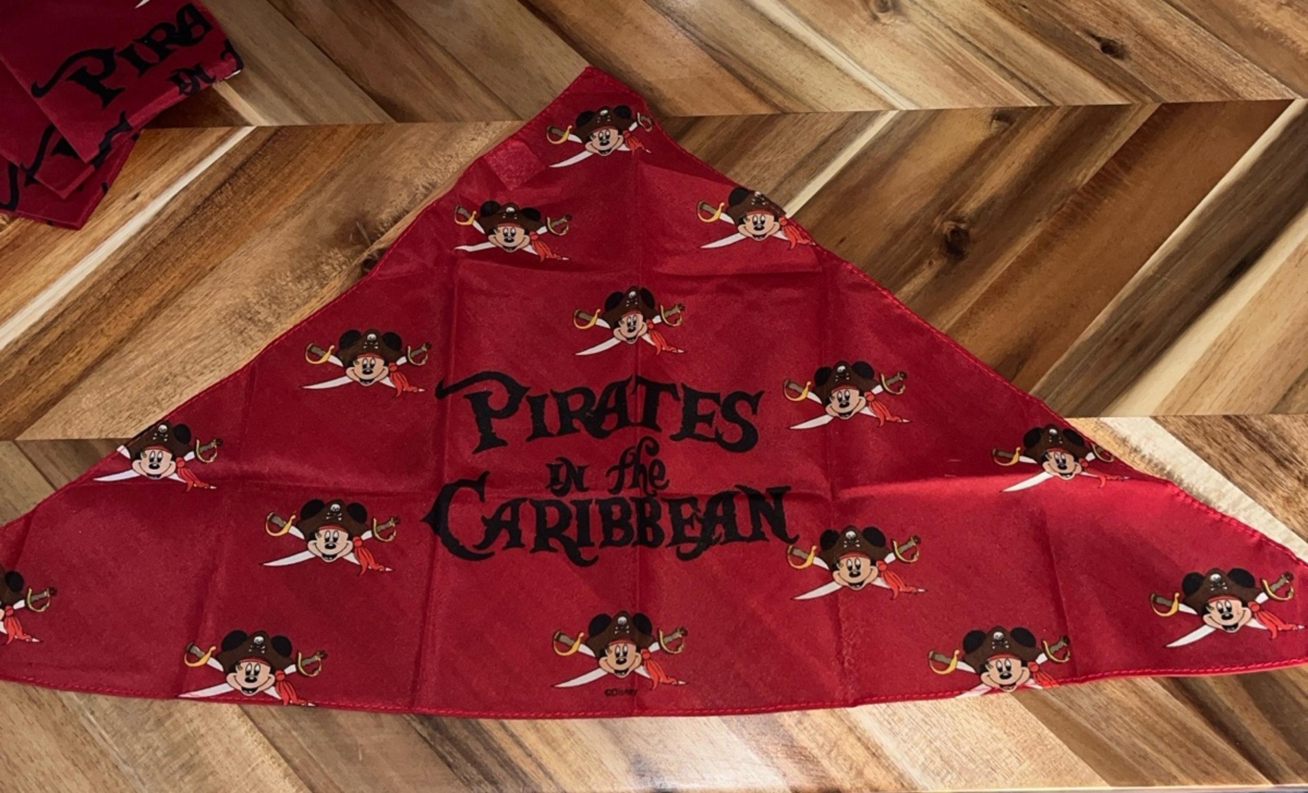 Disney Cruise Line Pirates in the Caribbean bandanna