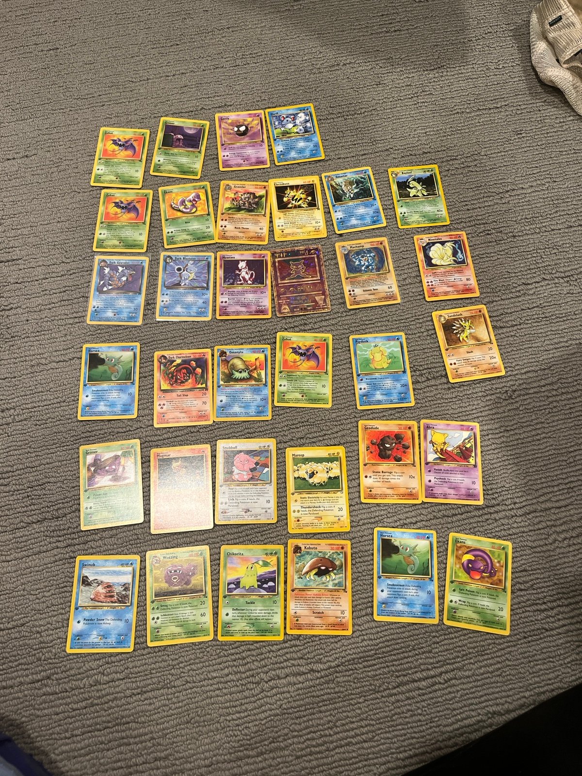 Pokemon 1st edition holo
