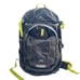 HIGH SIERRA Hiking Outdoor Backpack 16L Airflow Back Panel Gray Lime Yellow