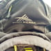 HIGH SIERRA Hiking Outdoor Backpack 16L Airflow Back Panel Gray Lime Yellow