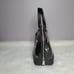 Coach Mini Sierra Satchel Black Patent Leather with Floral Print