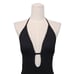 Heidi Klein Black Lace Trim Swimsuit Sz Small