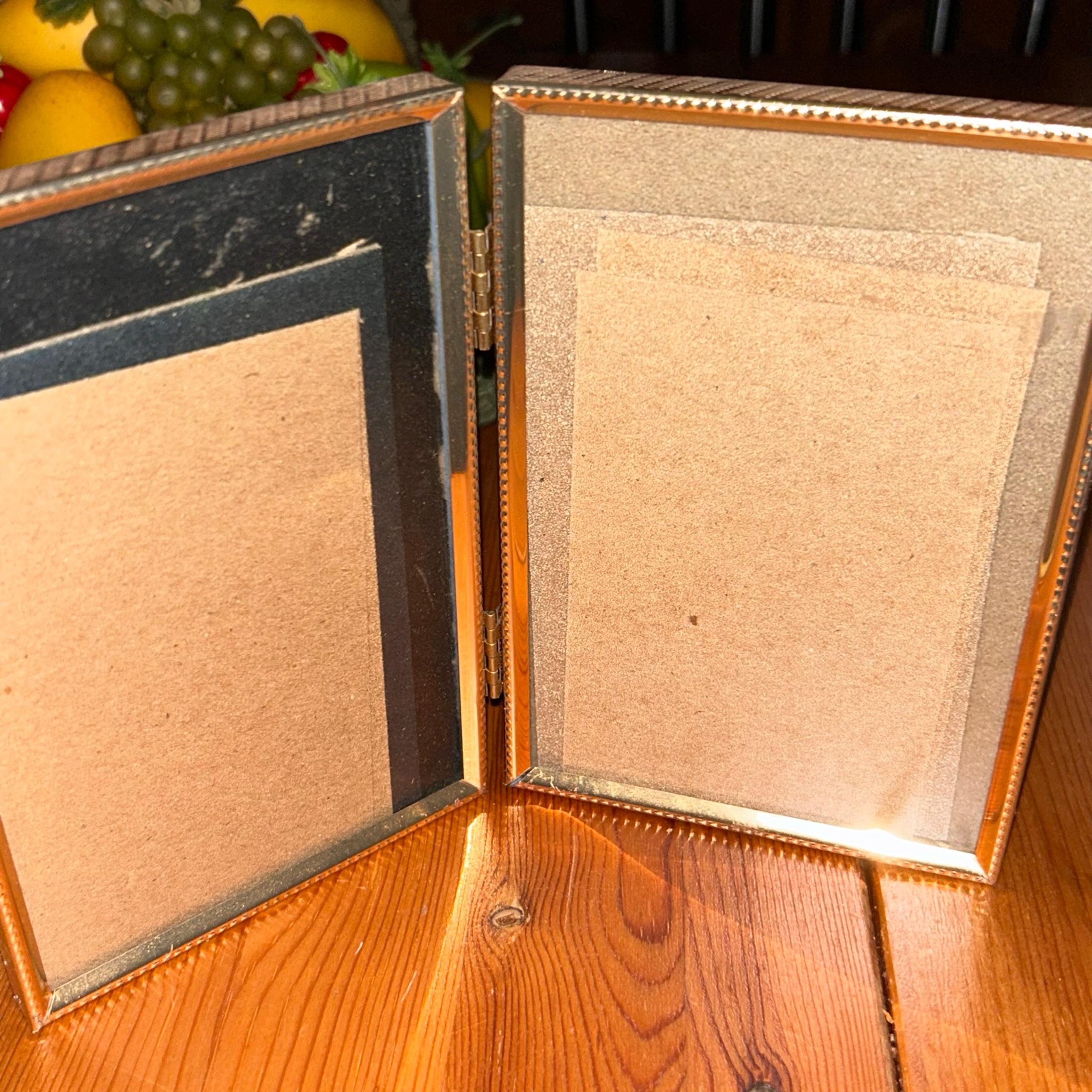 Vintage Double Picture Frame