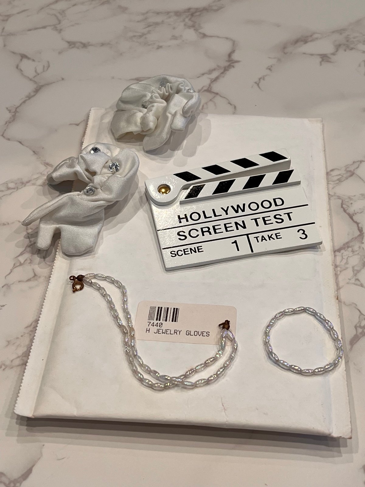 NEW HTF Magic Attic Club Heather Hollywood adventure movie board necklace