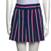 Alice + Olivia Scarlet Collegiate Stripe Pleated High-Waisted Shorts NWT Size 2
