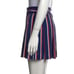 Alice + Olivia Scarlet Collegiate Stripe Pleated High-Waisted Shorts NWT Size 2
