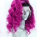 Lace front wigs human hair bleded